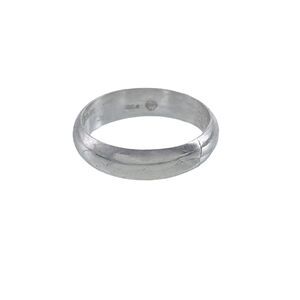Vintage IBB Sterling Silver 925 5.5mm Wedding Band Ring Size 10